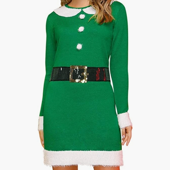 Tis The Season Sweaters - Christmas Sweater Tunic Dress